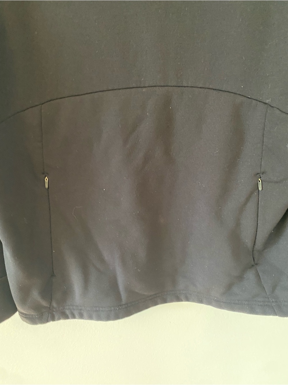 Athleta Black Fleece Lined Roll Neck Pullover Sweatshirt - size large - winter - Picture 5 of 8